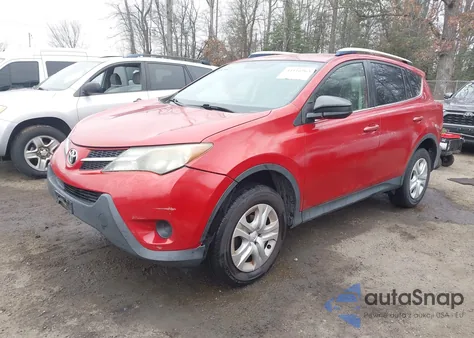 2014 Toyota Rav4 Le from USA, damaged, VIN JTMBFREV8EJ000717